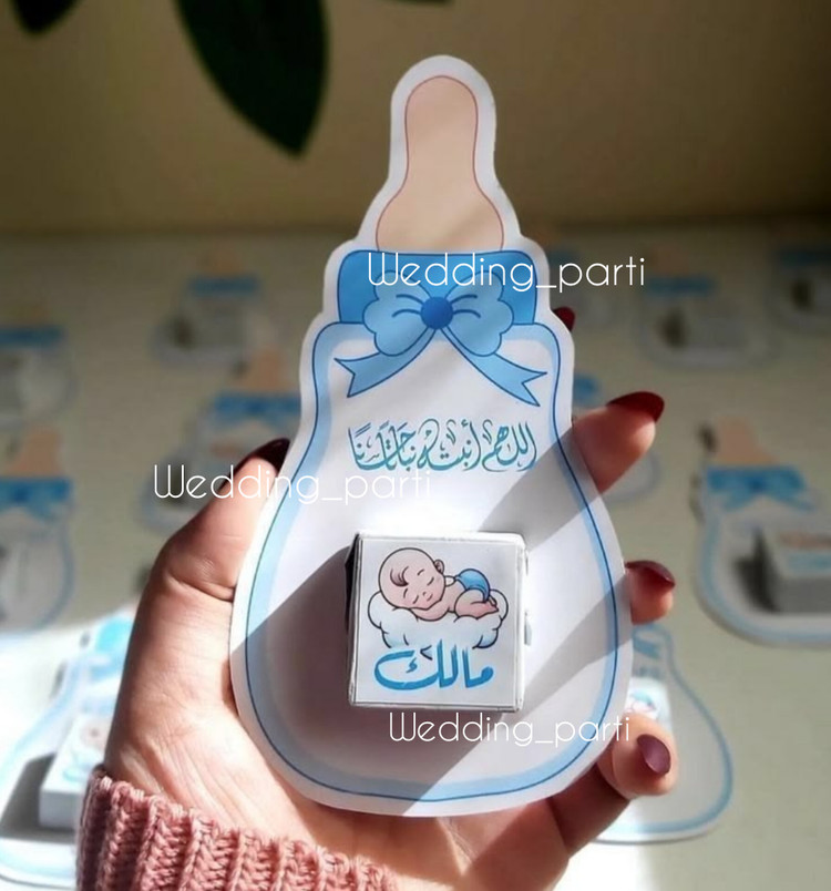 گیفت کارت شکلات نوزاد تعیین جنسیت