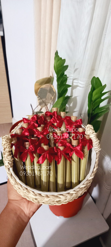 گیفت شیشه لوله ای حنا