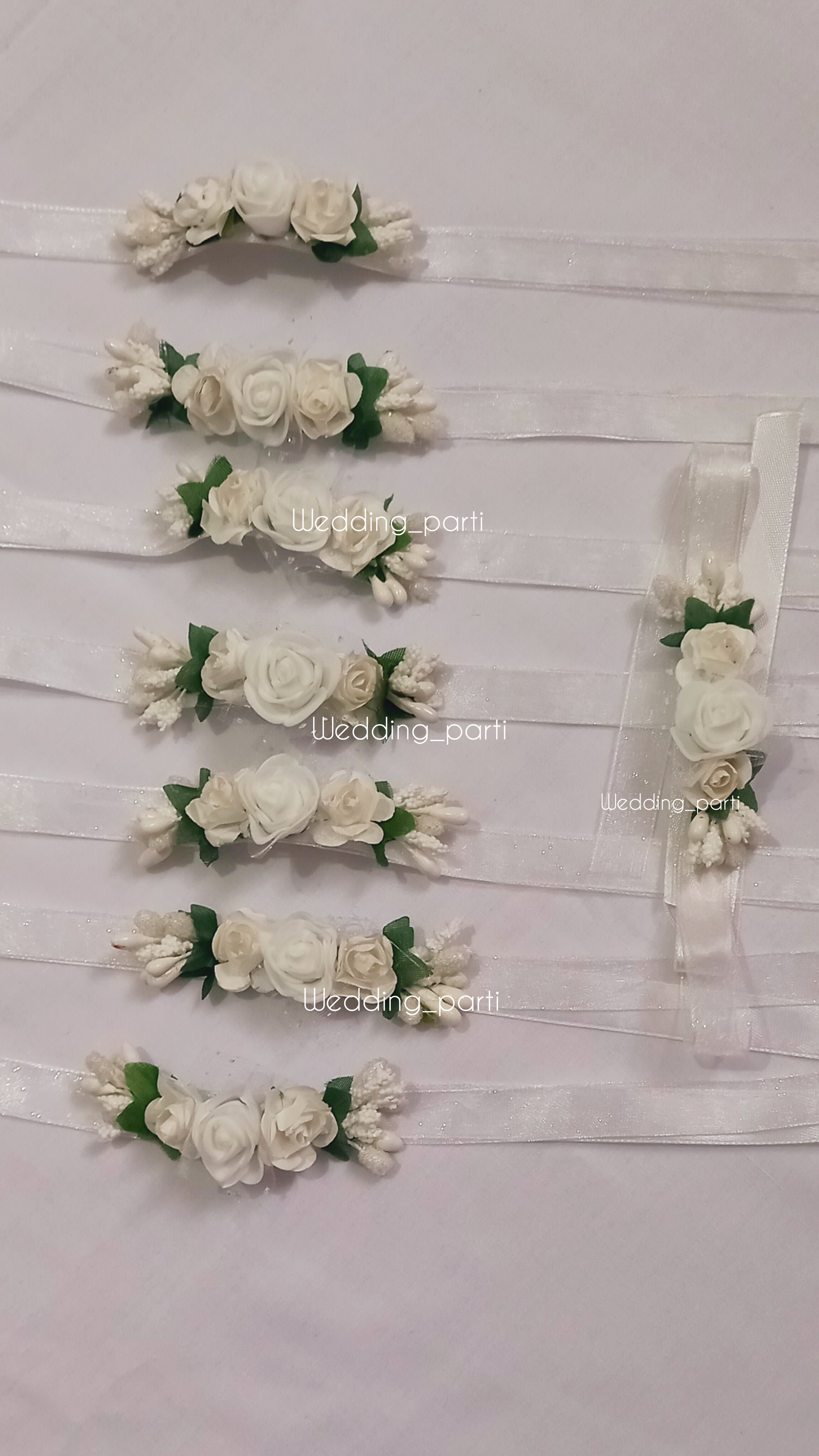 مچ بند گل رز ساقدوش و عروس